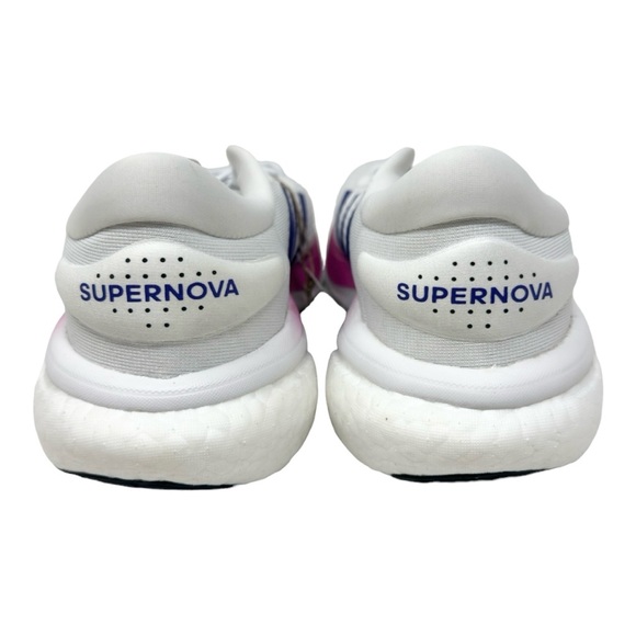 Adidas Men’s Supernova 2 HQ9939 White/Blue/Pink Size 9 - Picture 4 of 10